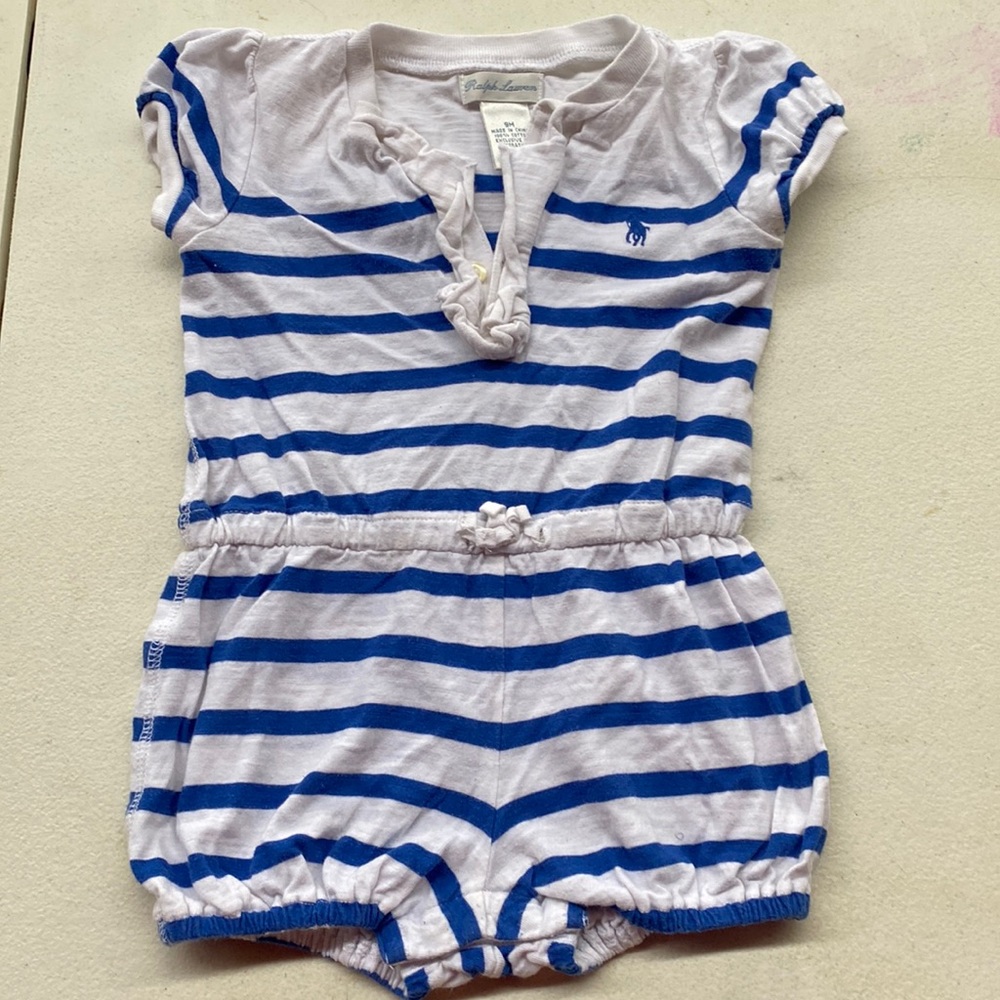 Baby girl RL romper